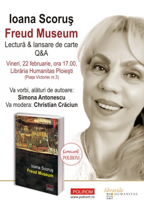 Lansarea volumului Freud Museum de Ioana Scorus