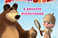 Indragitele personaje Masha si Ursul se intorc in Romania cu un nou spectacol in luna mai