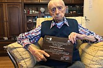 Bucureşteanul DUMITRU COMĂNESCU (111 ani şi 3 luni), declarat oficial al treilea cel mai longeviv bărbat al Planetei!