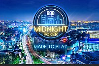 „Midnight Poker TV Show”, show-ul cu care 888poker își răsfață jucătorii, revine cu 12 noi ediții în perioada 28 ianuarie - 15 aprilie