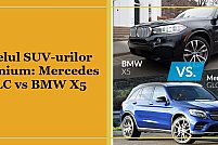 Duelul SUV-urilor premium: Mercedes GLC vs BMW X5