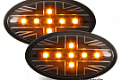 LED-uri laterale pozitie Mini Cooper/S/JCW/R50/R53 negru 02-06